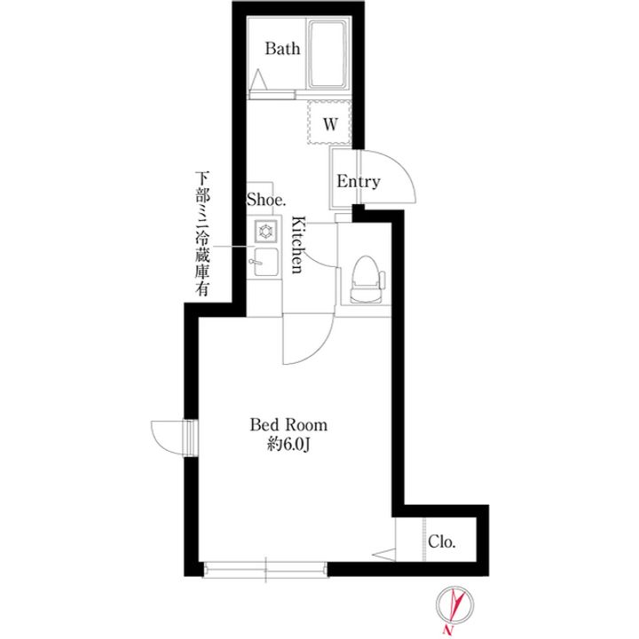 ジャスミンテラス五反野の間取り