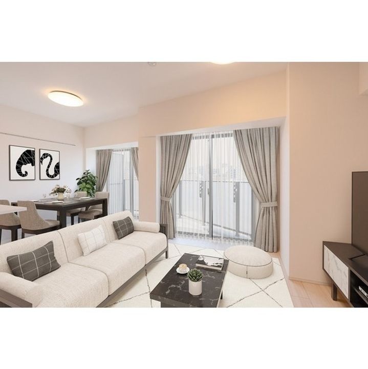 コンフォリア東葛西の居間