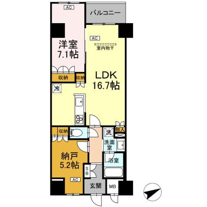 サンジョイアゼロの間取り