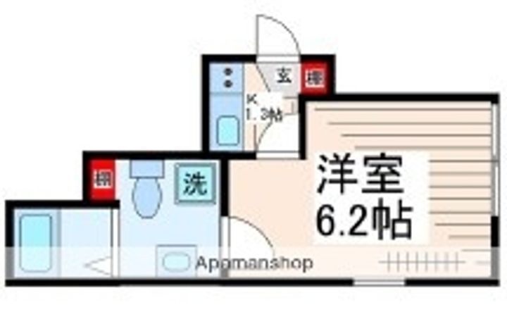 メゾンド・アヴェニール亀有の間取り