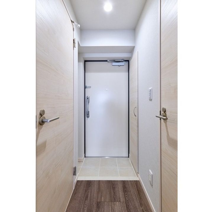 アルファコート曳舟2の玄関