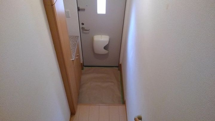 アイ フラット203の玄関