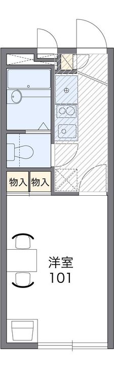 レオパレスOSAWAの間取り