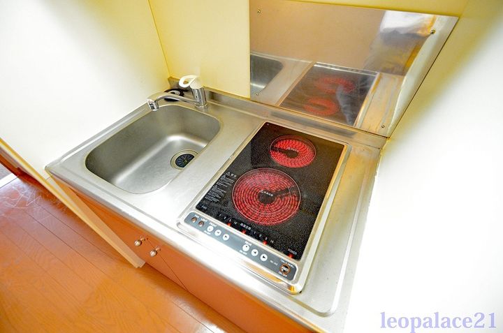 レオパレスカトレアのキッチン