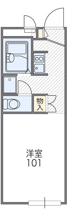 レオパレスエストの間取り