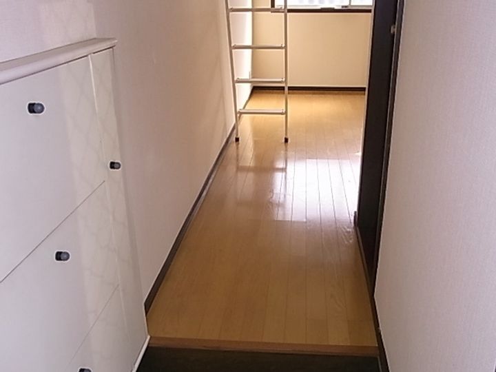 ヴィレッヂストン分梅の玄関