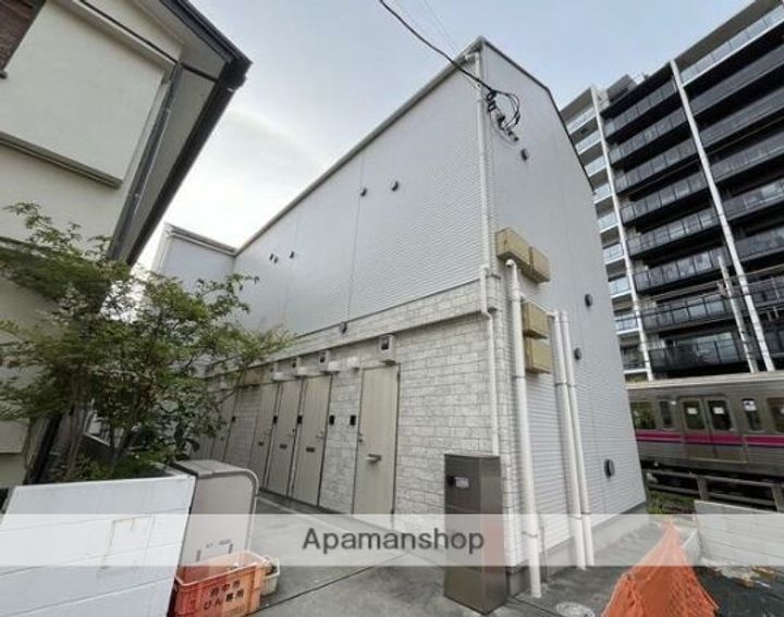 東京都東中市八幡町3丁目の賃貸アパートの外観