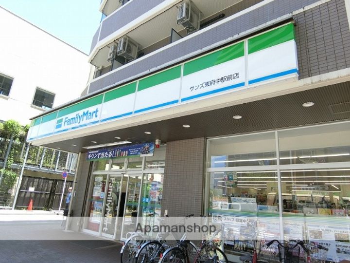 東京都東中市八幡町3丁目の賃貸アパートの周辺