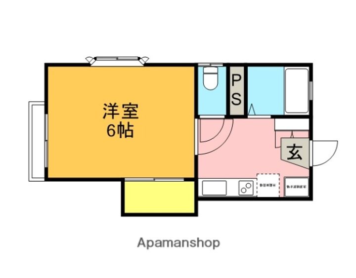 ハイツクレッセントの間取り