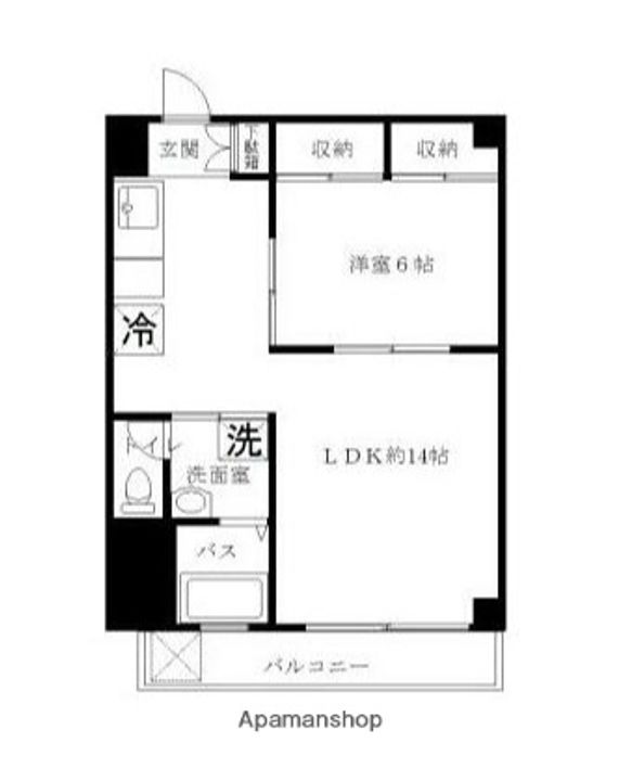 升本マンションの間取り