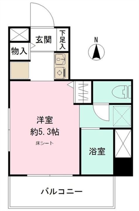 ルート南常盤台の間取り