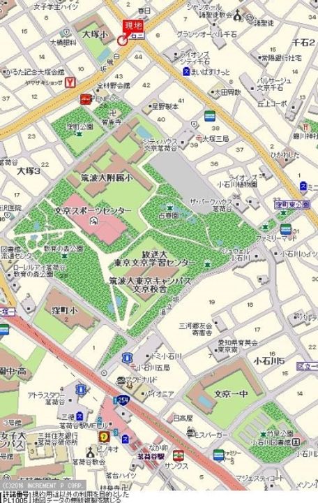 東京都文京区大塚4丁目の賃貸マンションの周辺