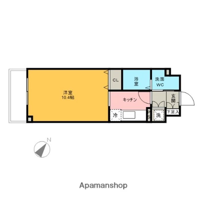 L−FLAT板橋本町の間取り