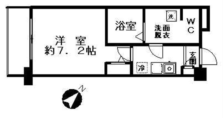 エコロジー都立大学レジデンスの間取り