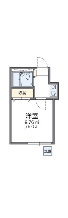 レオパレス新中野第2の間取り