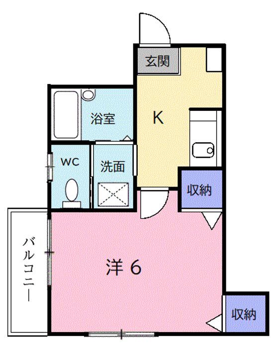 ローズハイムの間取り