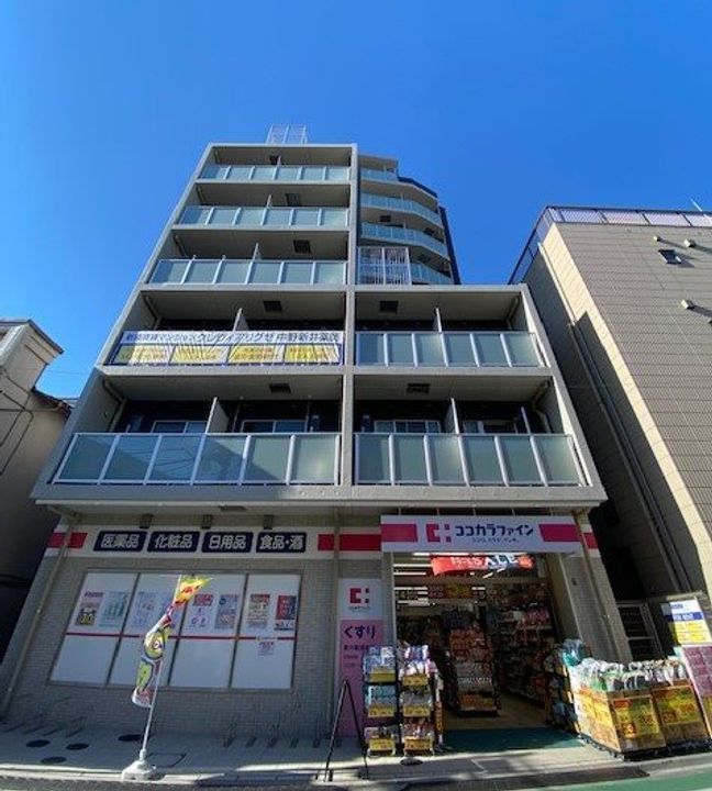 クレヴィアリグゼ中野新井薬師の外観