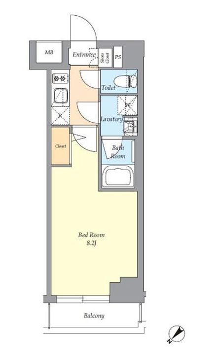 AIFLAT渋谷西原の間取り