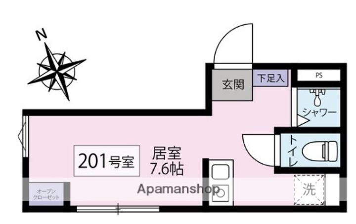 CRESTA松陰の間取り