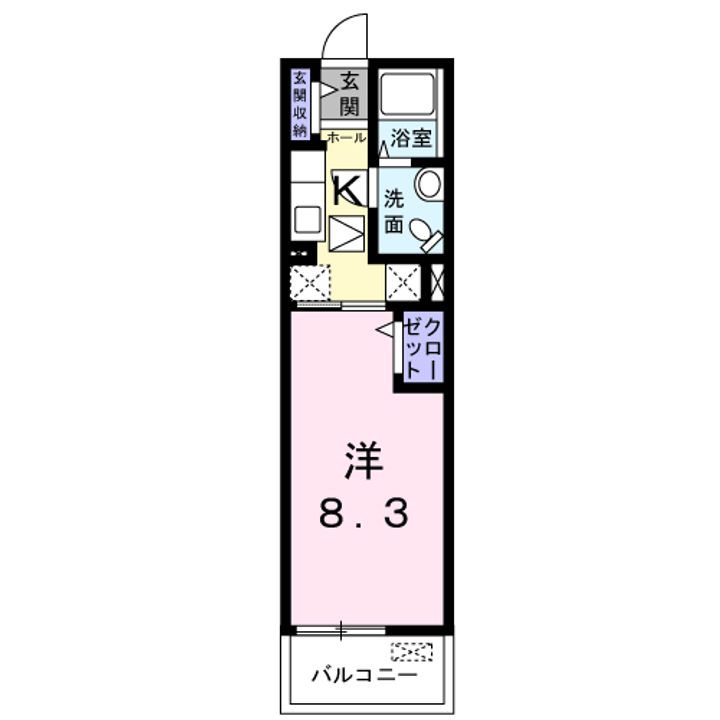 グレイスカレントⅢの間取り