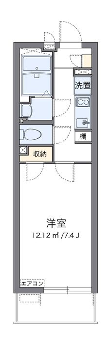 クレイノフルブルームの間取り