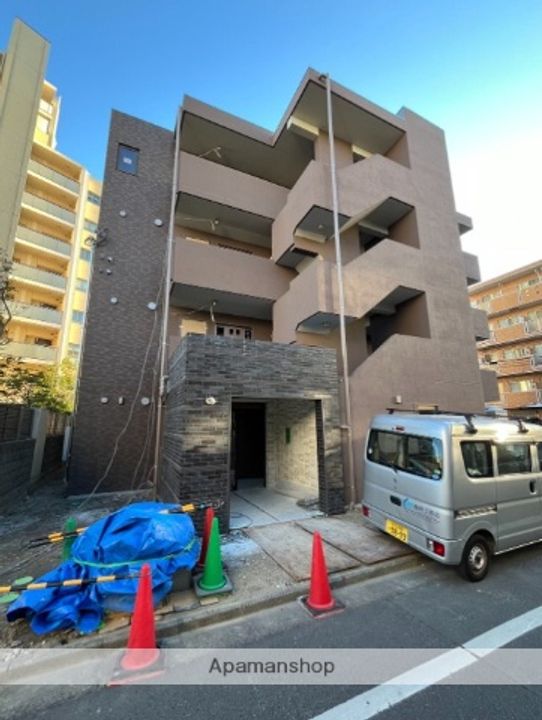 東京都足立区東綾瀬1丁目の賃貸マンションの外観