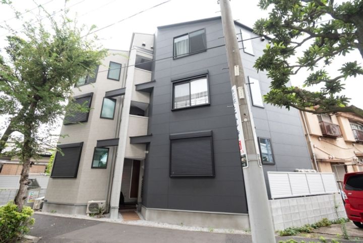 東京都葛飾区小菅1丁目の賃貸アパートの外観