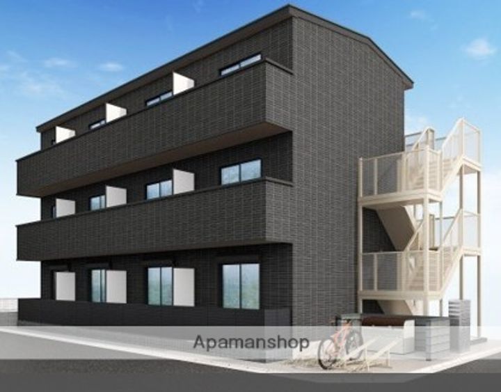 埼玉県三郷市谷口の賃貸アパートの外観