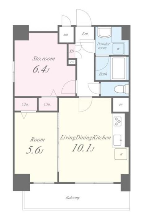 カサ・フェリーチェの間取り