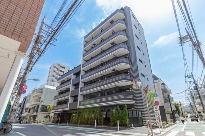 アジールコート品川中延サウスの外観