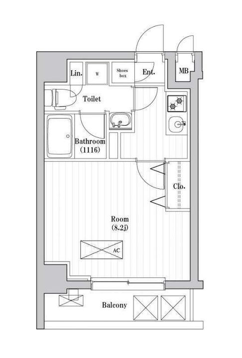 アーバンパーク綾瀬の間取り