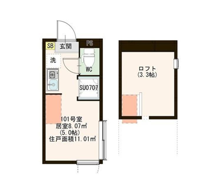 アーバンヴィラ久が原の間取り