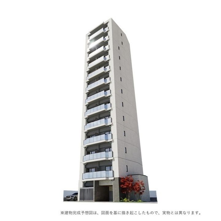 デュオフラッツ品川戸越の外観