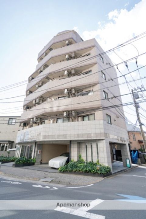 東京都大田区南蒲田1丁目の賃貸マンションの外観