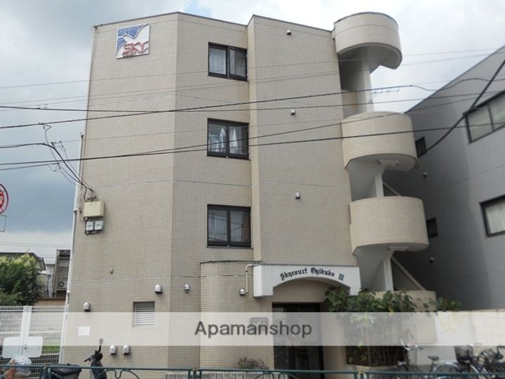 東京都杉並区下井草4丁目の賃貸マンションの外観