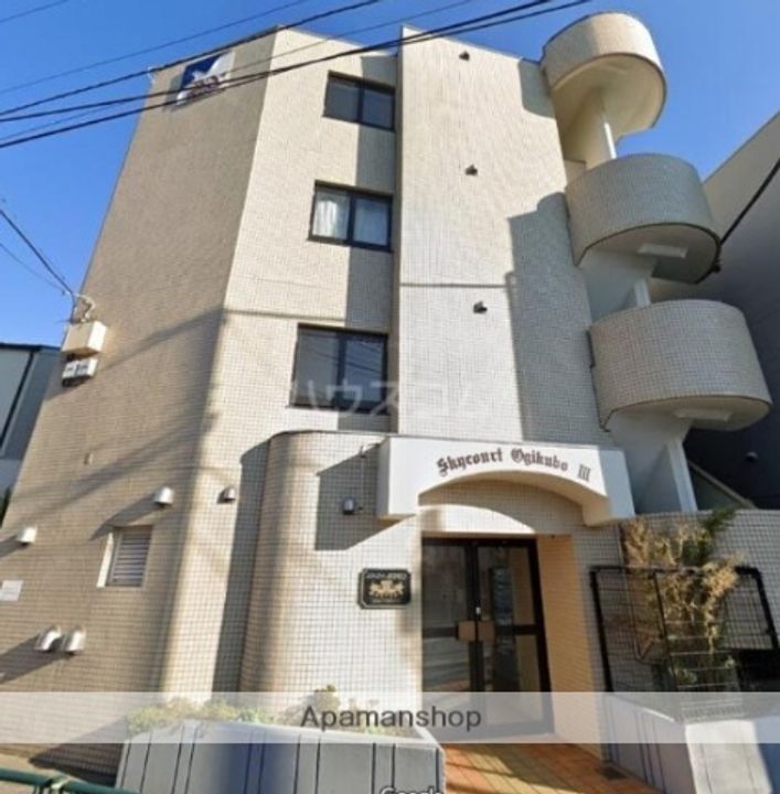 東京都杉並区下井草4丁目の賃貸マンションの外観
