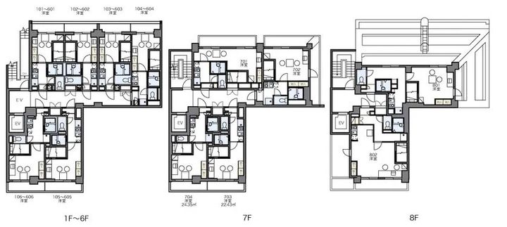 レオパレスFLAT浜松町の間取り
