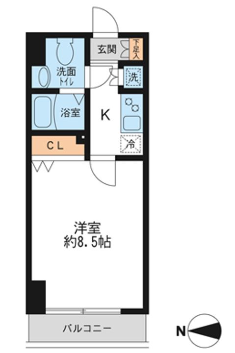 HF錦糸町レジデンスの間取り