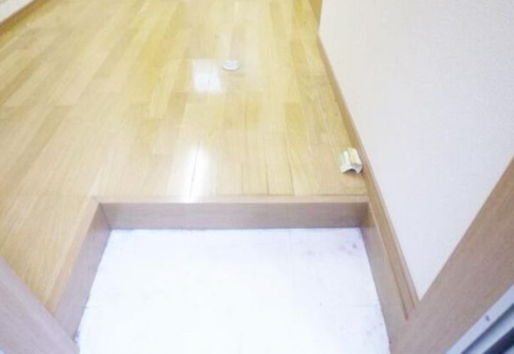 東京都大田区大森北6丁目の賃貸アパートの玄関