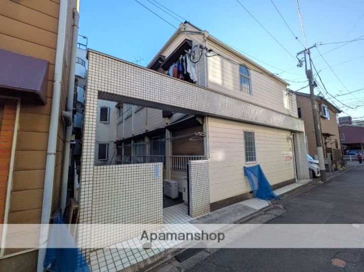 東京都板橋区蓮根3丁目の賃貸アパートの外観