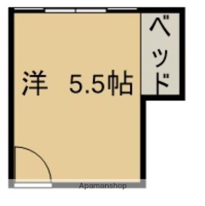 神奈川県横浜市西区西戸部町2丁目の賃貸アパートの間取り