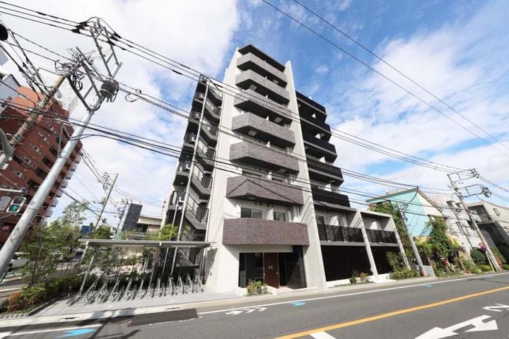 東京都杉並区高井戸東4丁目の賃貸マンションの外観