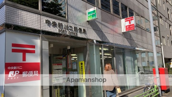 東京都中央区新川2丁目の賃貸マンションの周辺