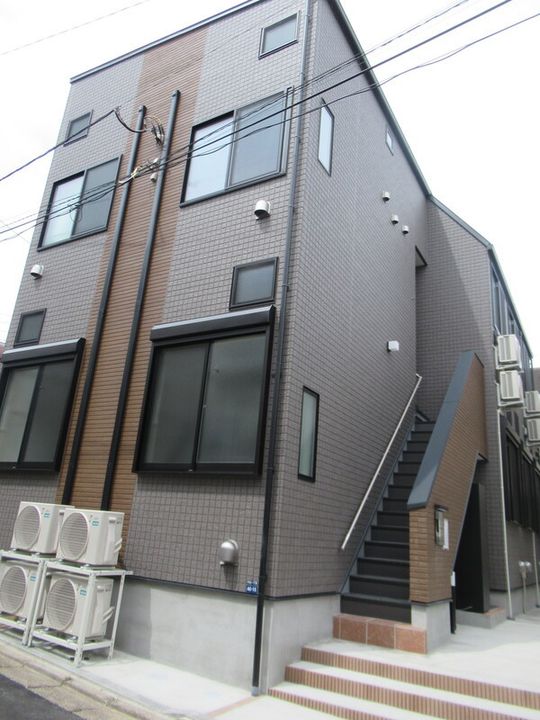 東京都板橋区中台1丁目の賃貸アパートの外観