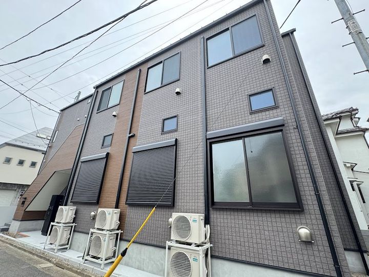 東京都板橋区中台1丁目の賃貸アパートの外観