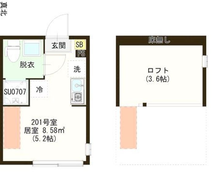 AVENIR 上石神井の間取り