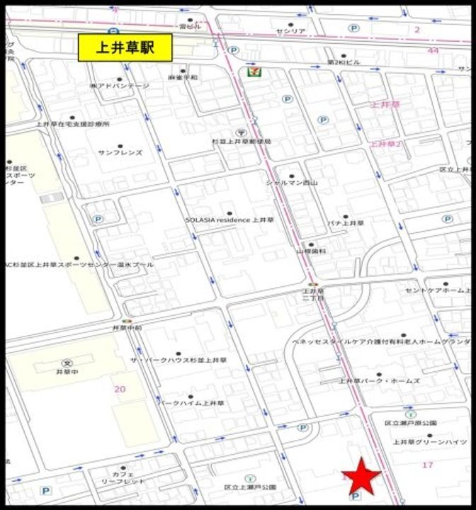 FAIR上井草の周辺