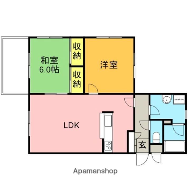 グリーンヒルズの間取り