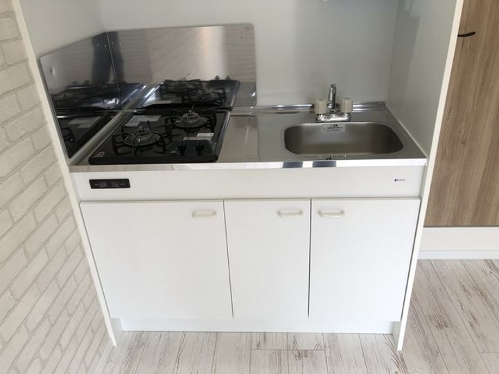 東京都墨田区東向島4丁目の賃貸アパートのキッチン