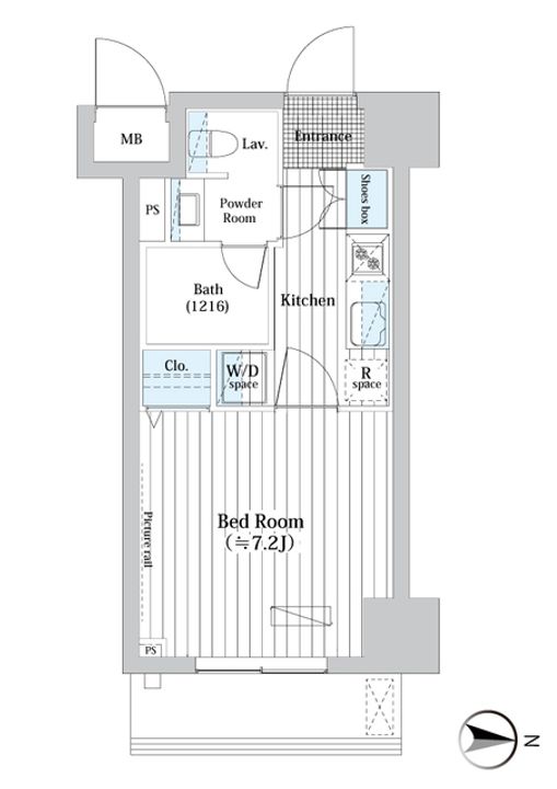 L・BASE押上NORTHの間取り